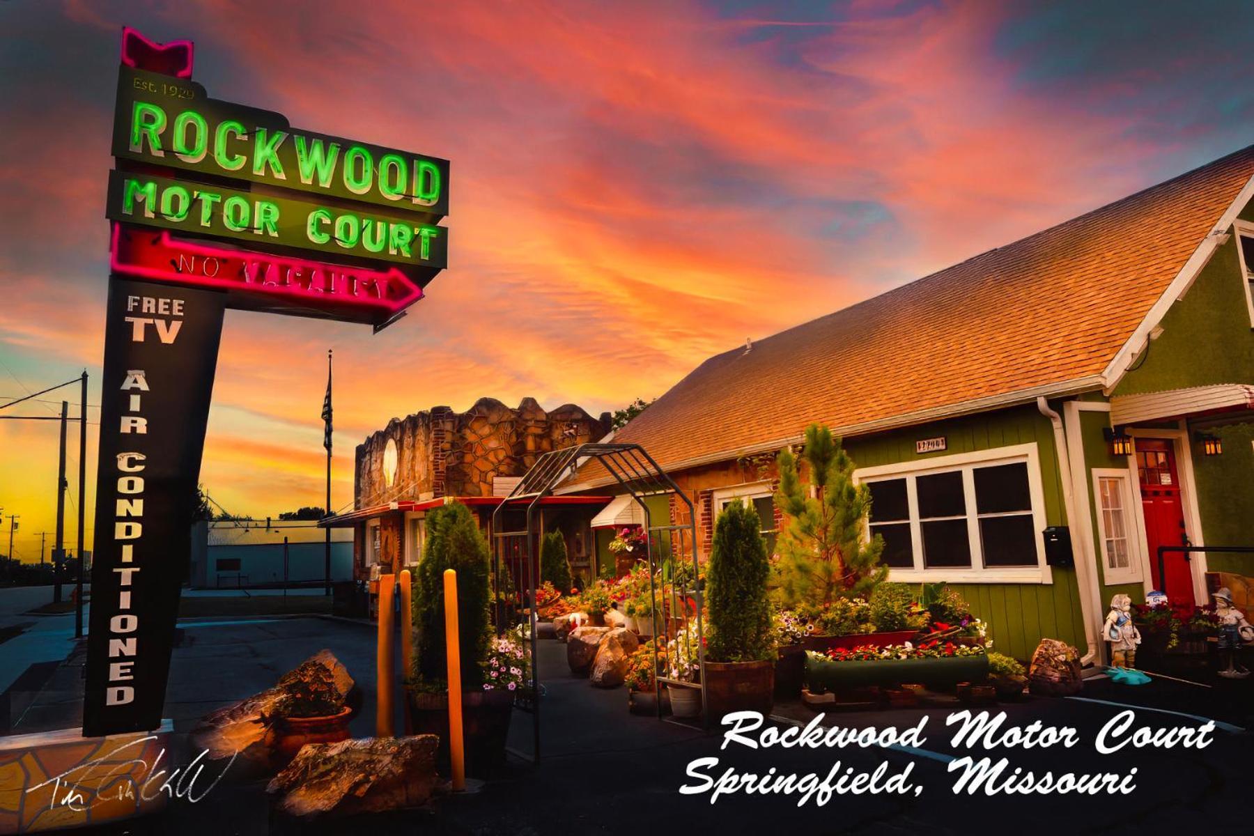 Rockwood Motor Court Motel Springfield Eksteriør bilde